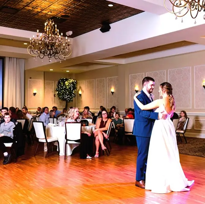 new couple dancing