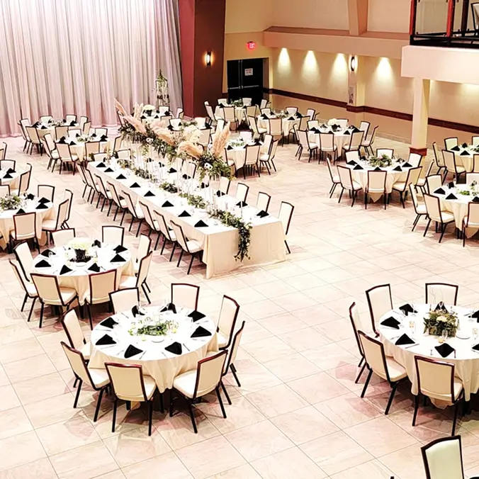 top view venue